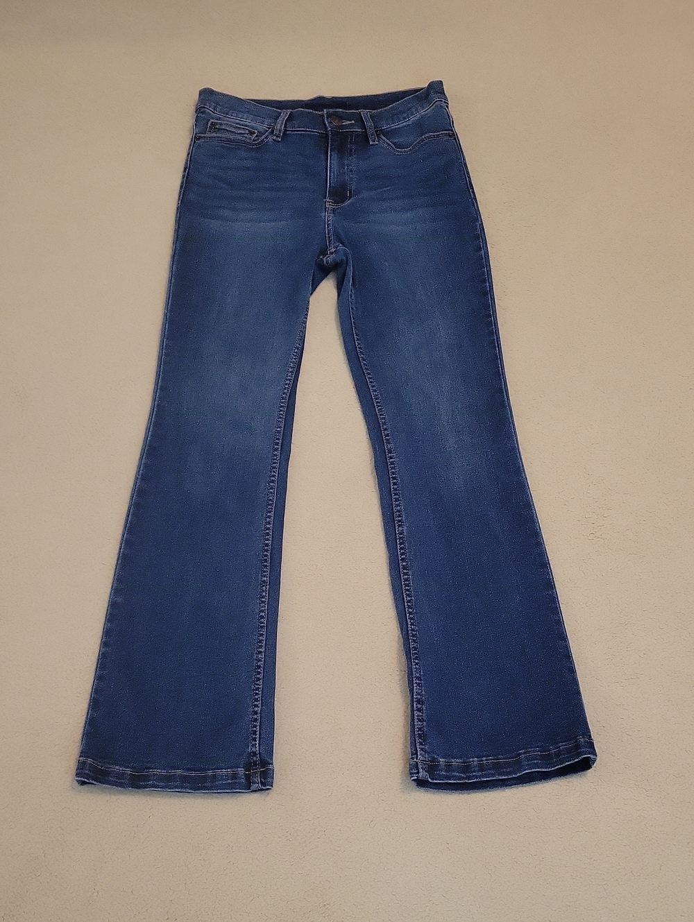 Calvin Klein High-rise Bootcut Women’s Blue Jeans